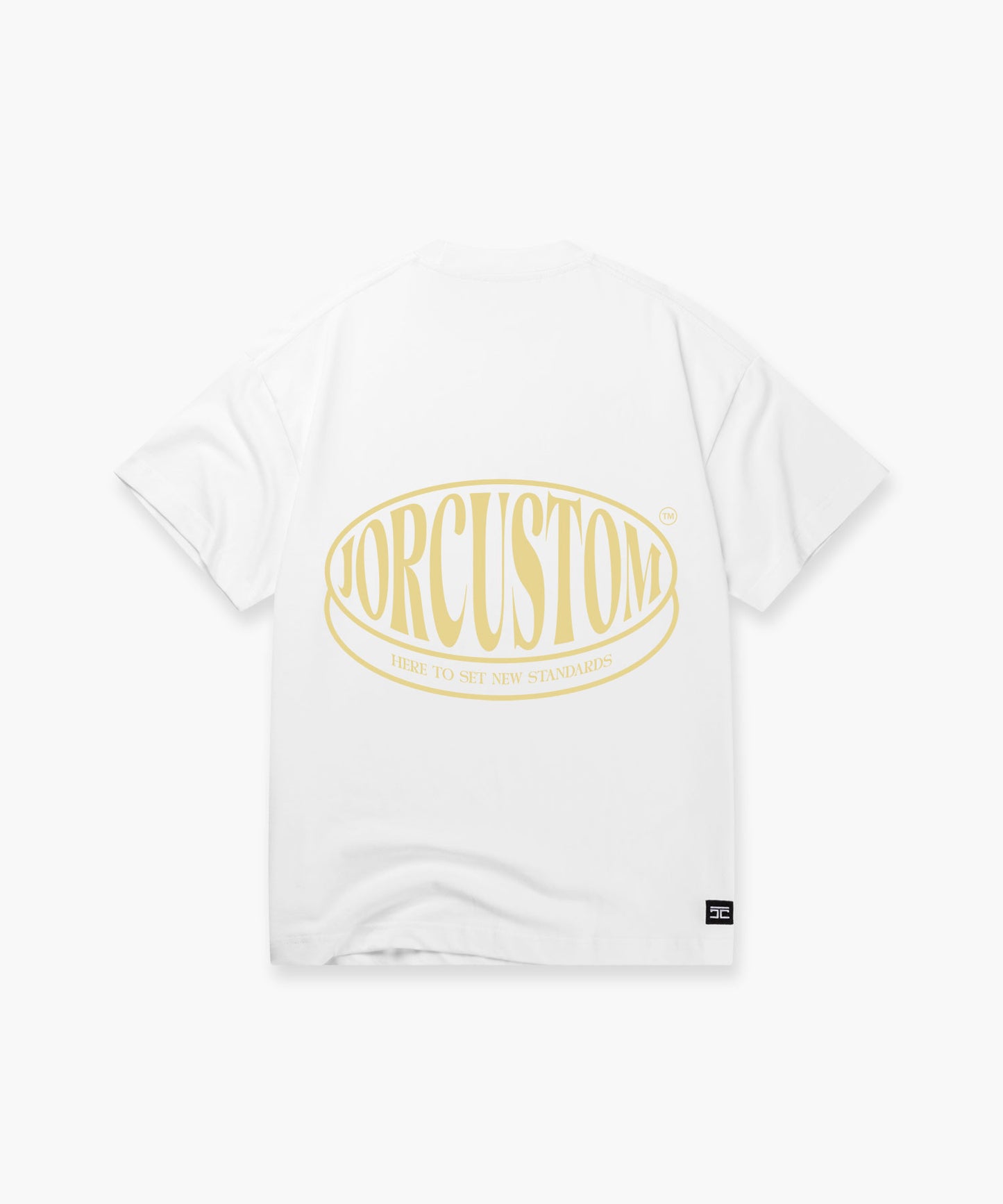 Stretched Loose Fit T-Shirt - White
