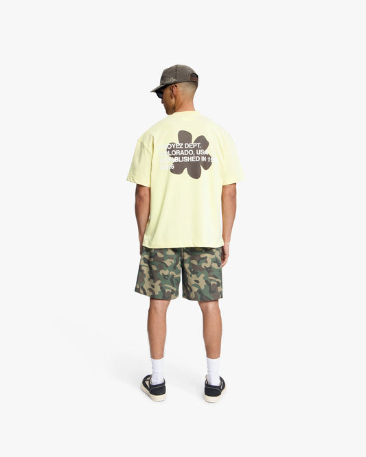 Croyez Silhouette T-Shirt - Butter Yellow