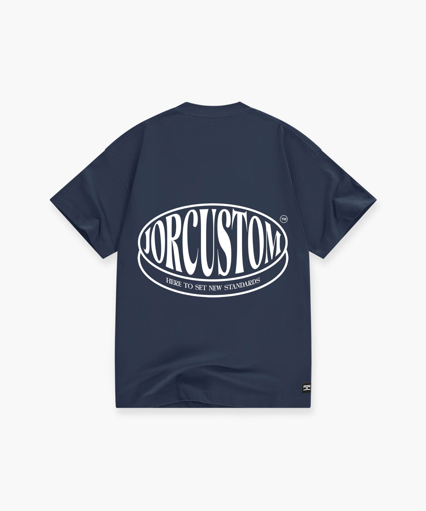 Stretched Loose Fit T-Shirt - MidnightBlue