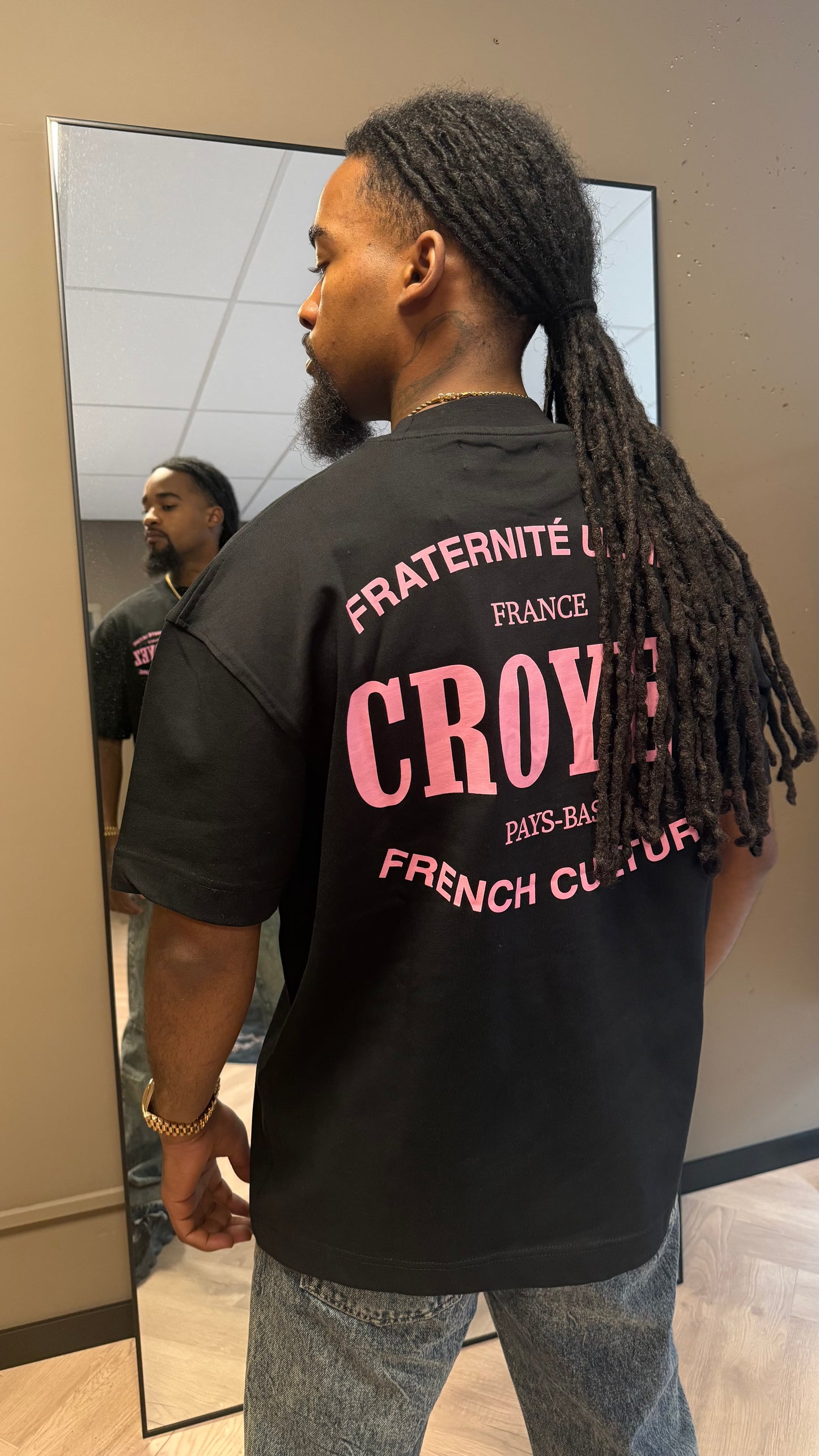 Croyez Stamp T-Shirt Black