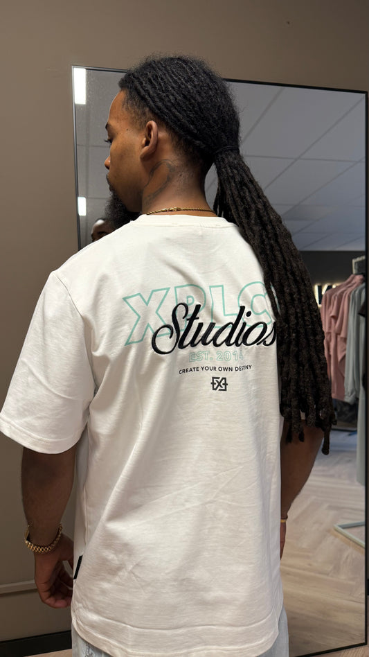 XPLCTStudios Destiny tee wit