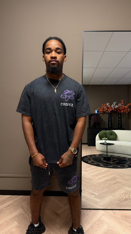 Croyez Gardener T-Shirt Acid Wash