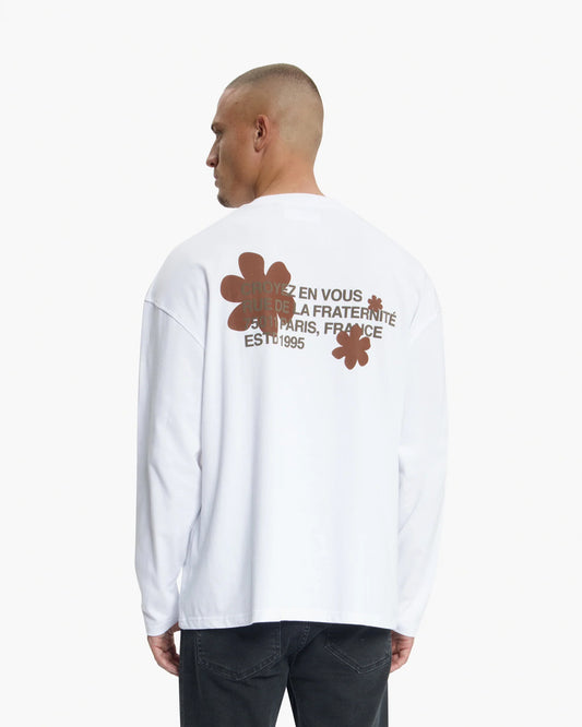 Croyez Silhouette 2.0 Longsleeve T-Shirt White