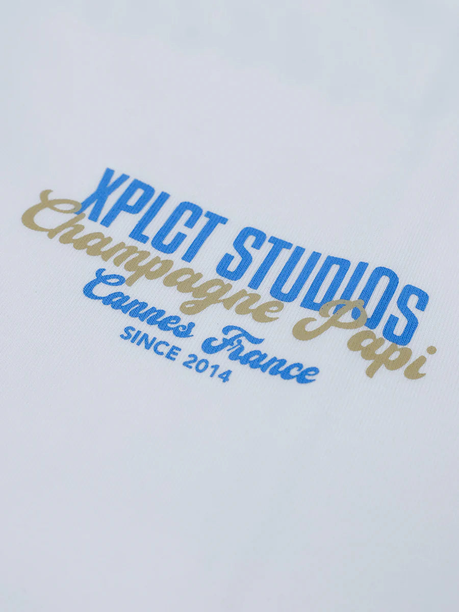 XPLCTStudios Champagne Tee - Off-White T-Shirt