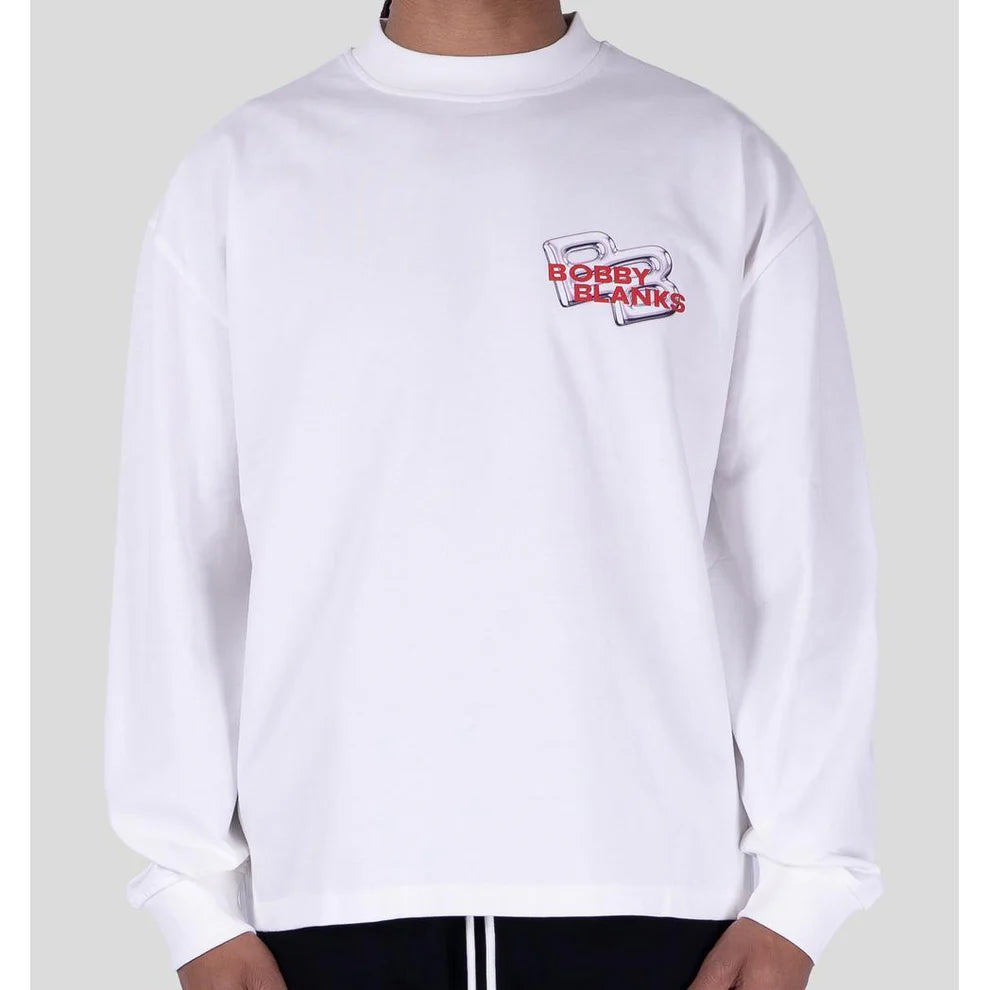 Bobby Blanks Royal Longsleeve OffWhite