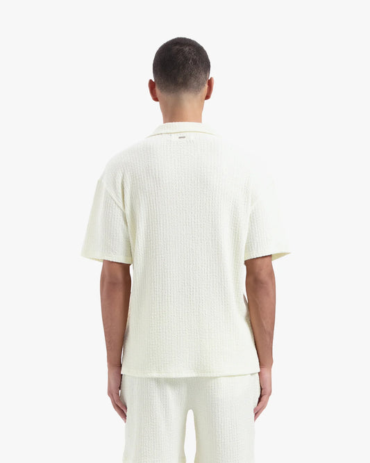 Croyez Fraternite Towelling Shirt - Off-White