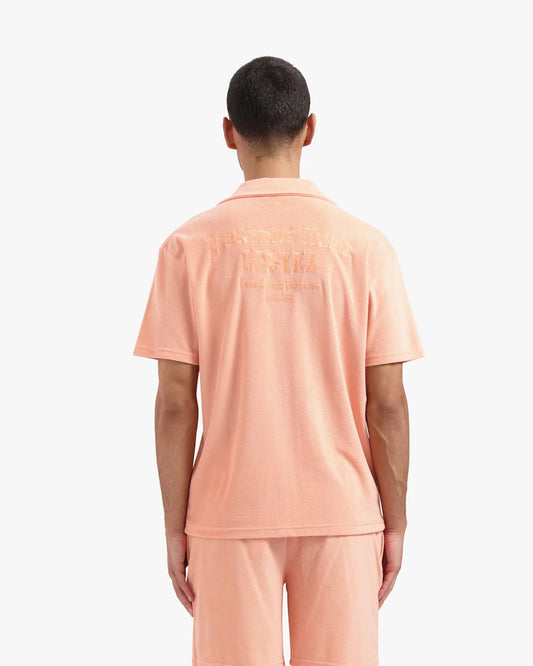 Croyez Fraternite Towelling Shirt - Peach