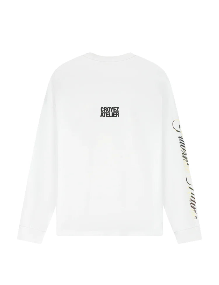 Croyez Camo Longsleeve - White