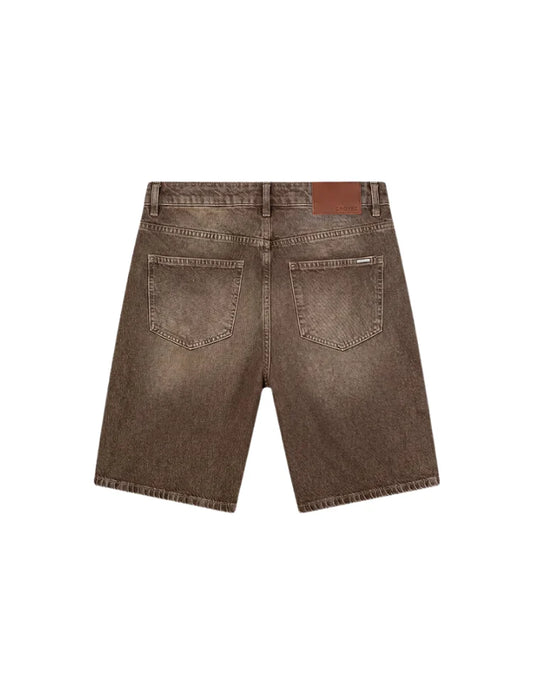 Croyez CD2 Washed Denim Shorts Washed Brown 5022