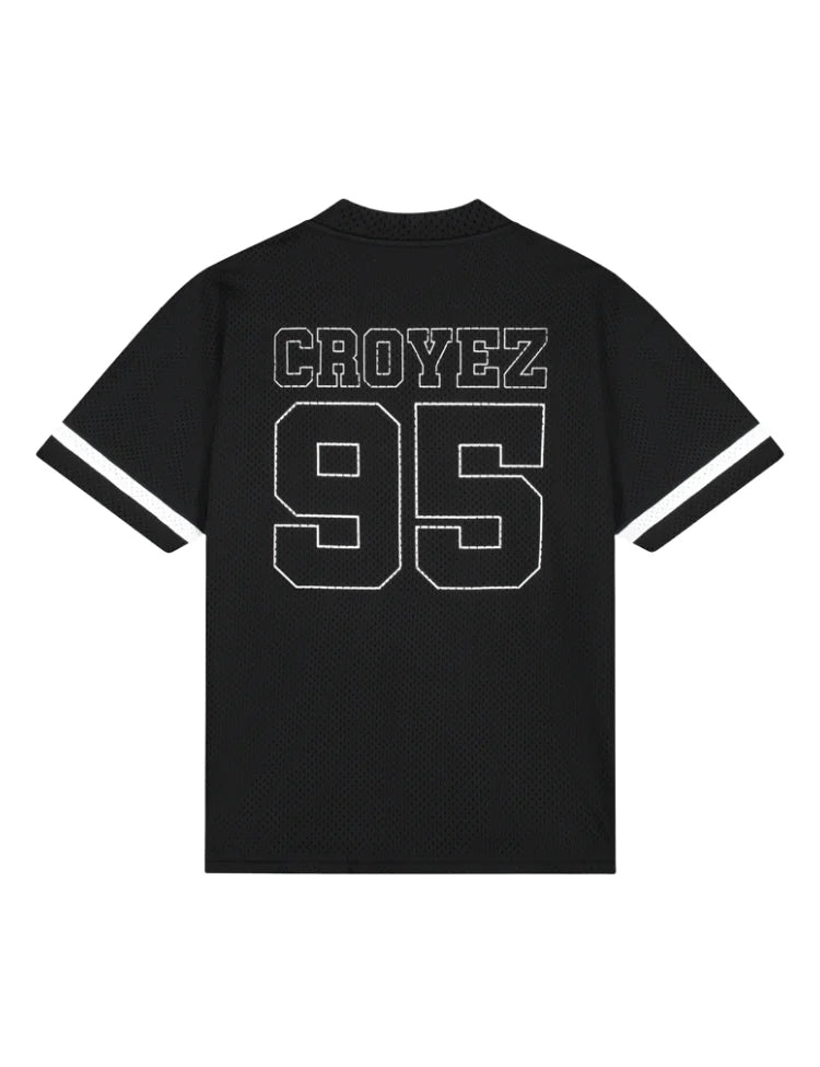Croyez Mesh Jersey - Black