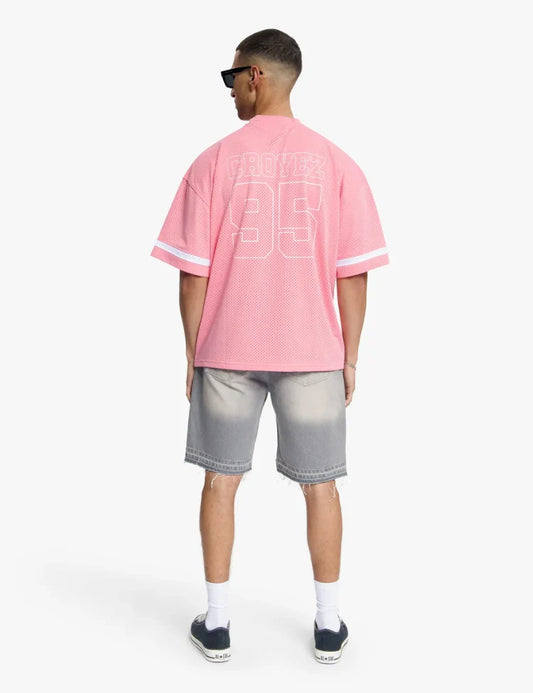 Croyez Mesh Jersey - Pink