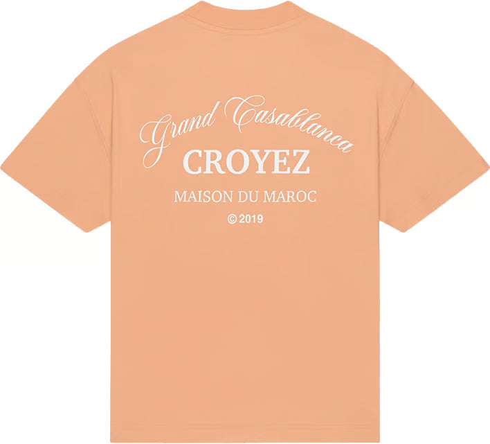Croyez Grand Casablanca T-Shirt Peach