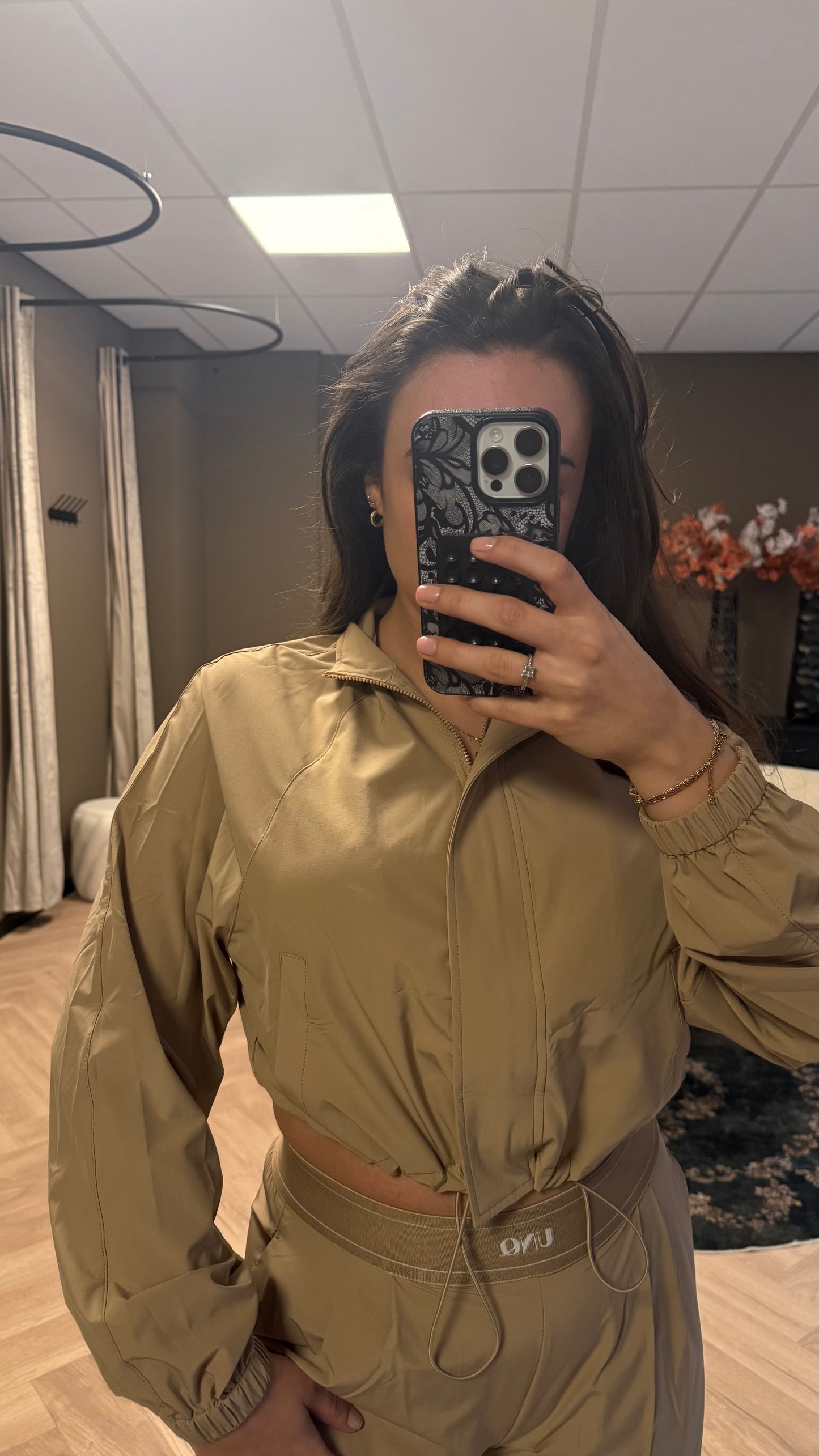 Unique the label gigi jacket zand