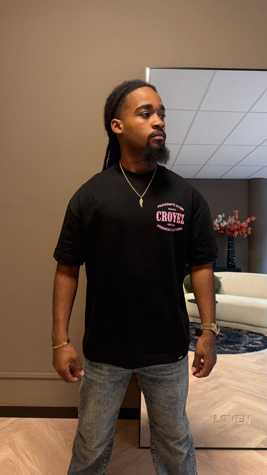 Croyez Stamp T-Shirt Black