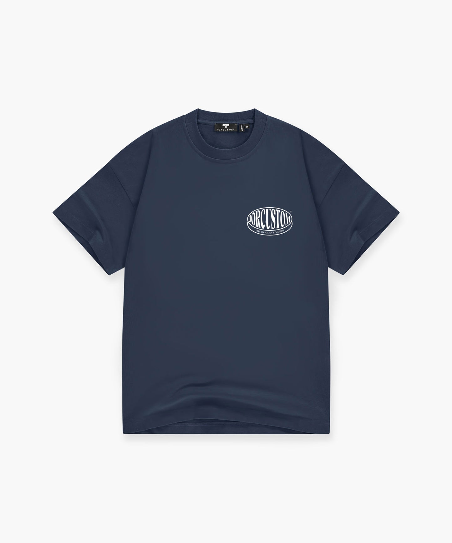 Stretched Loose Fit T-Shirt - MidnightBlue