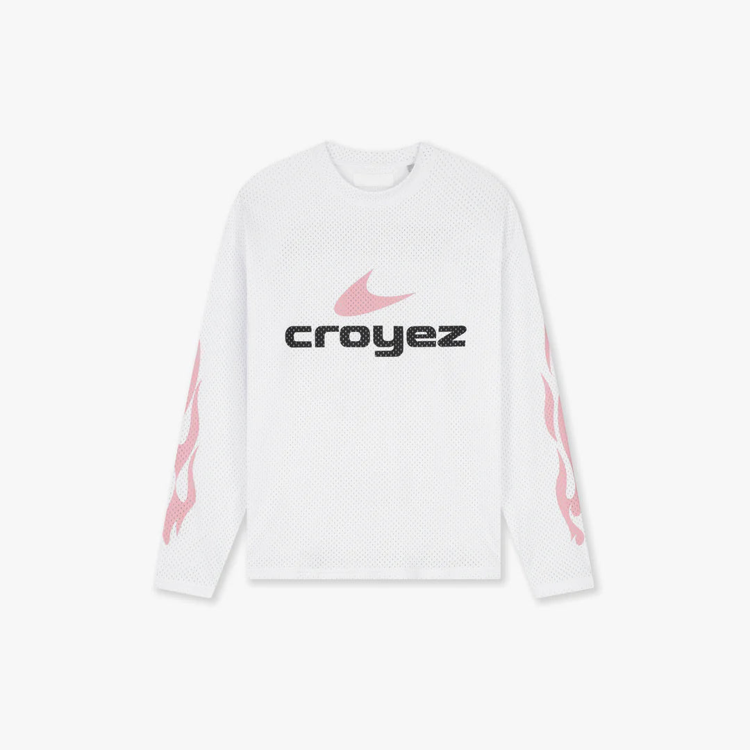 Croyez Service Dept Longsleeve - White