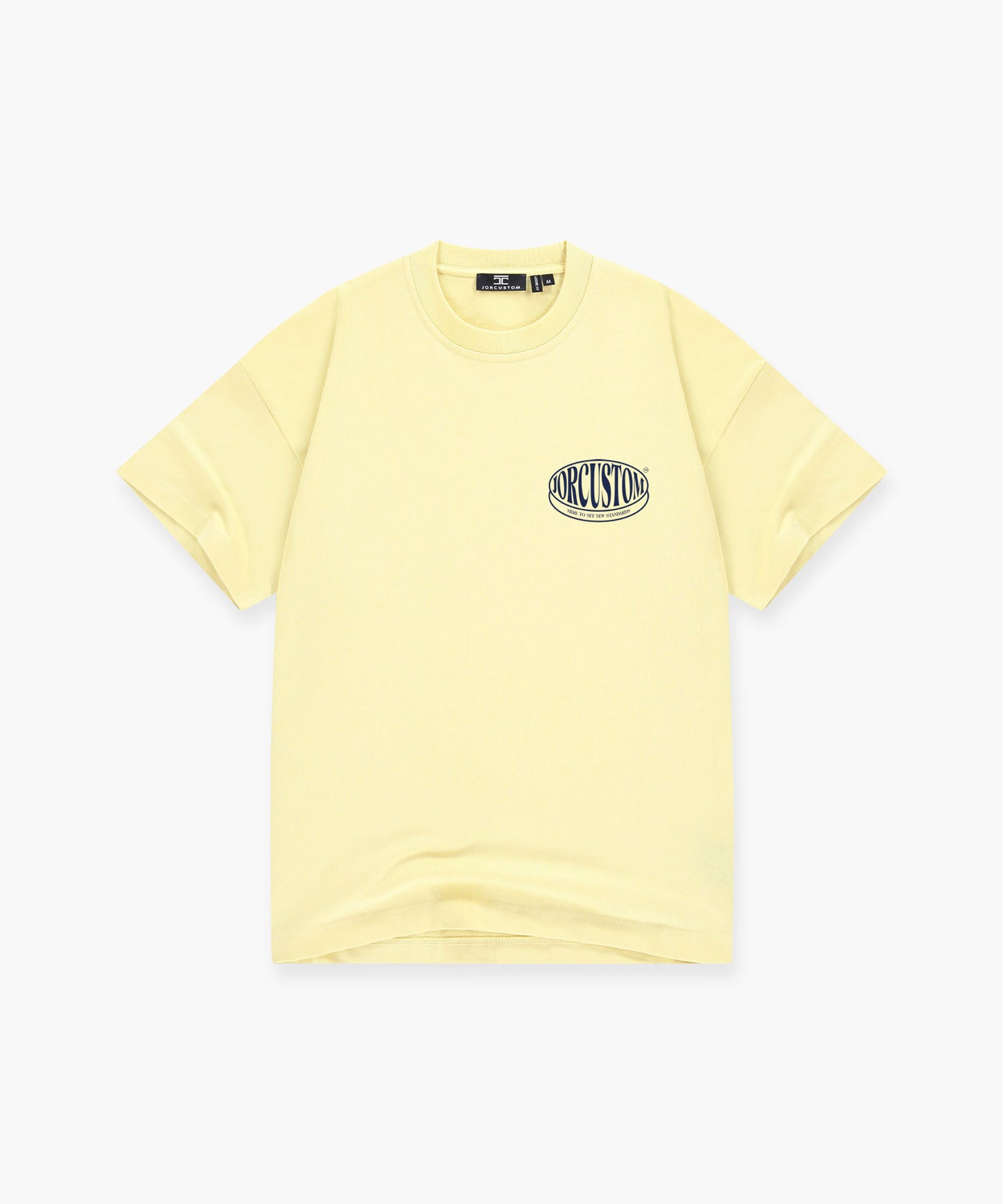 Stretched Loose Fit T-Shirt - VintageYellow