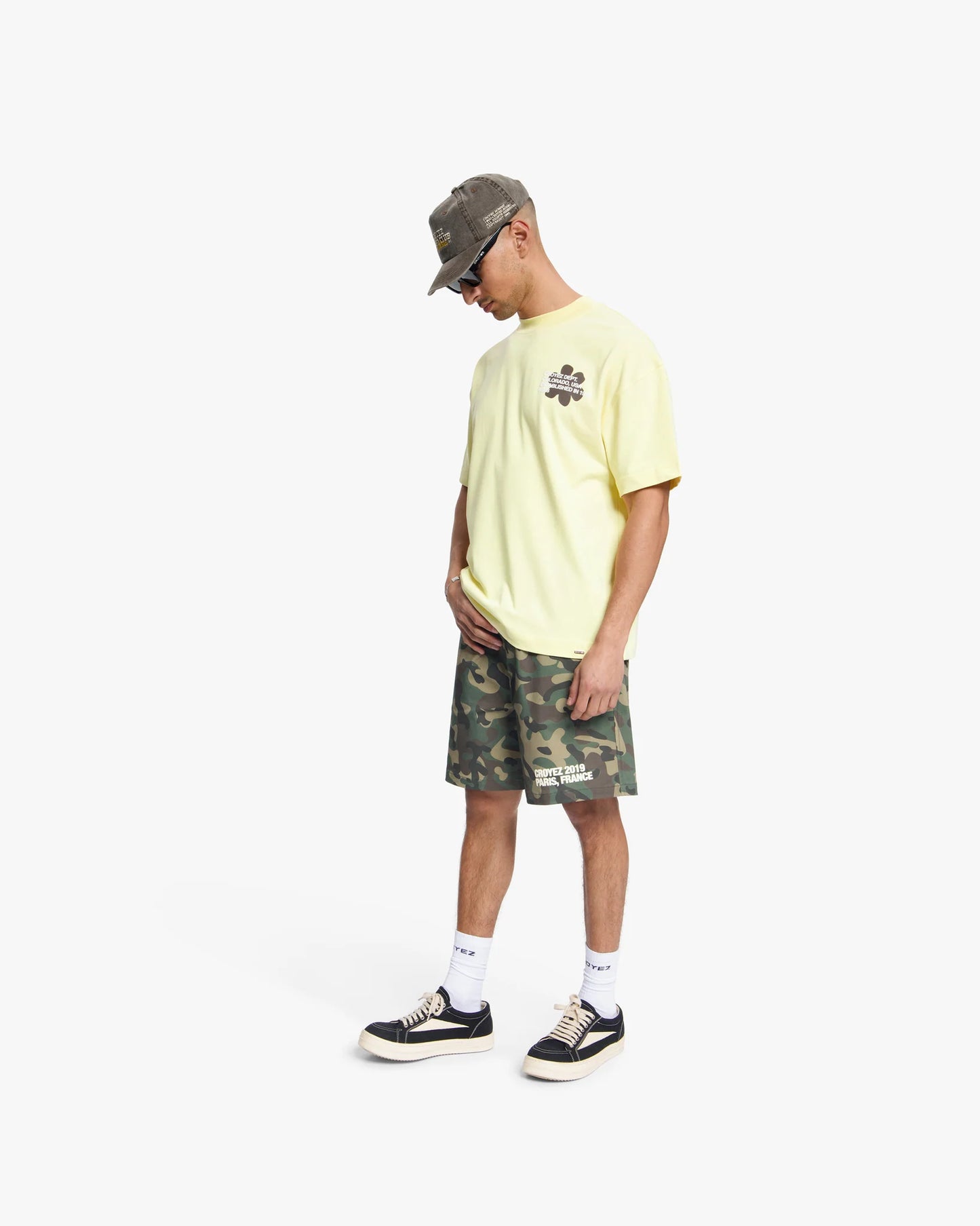 Croyez Silhouette T-Shirt - Butter Yellow