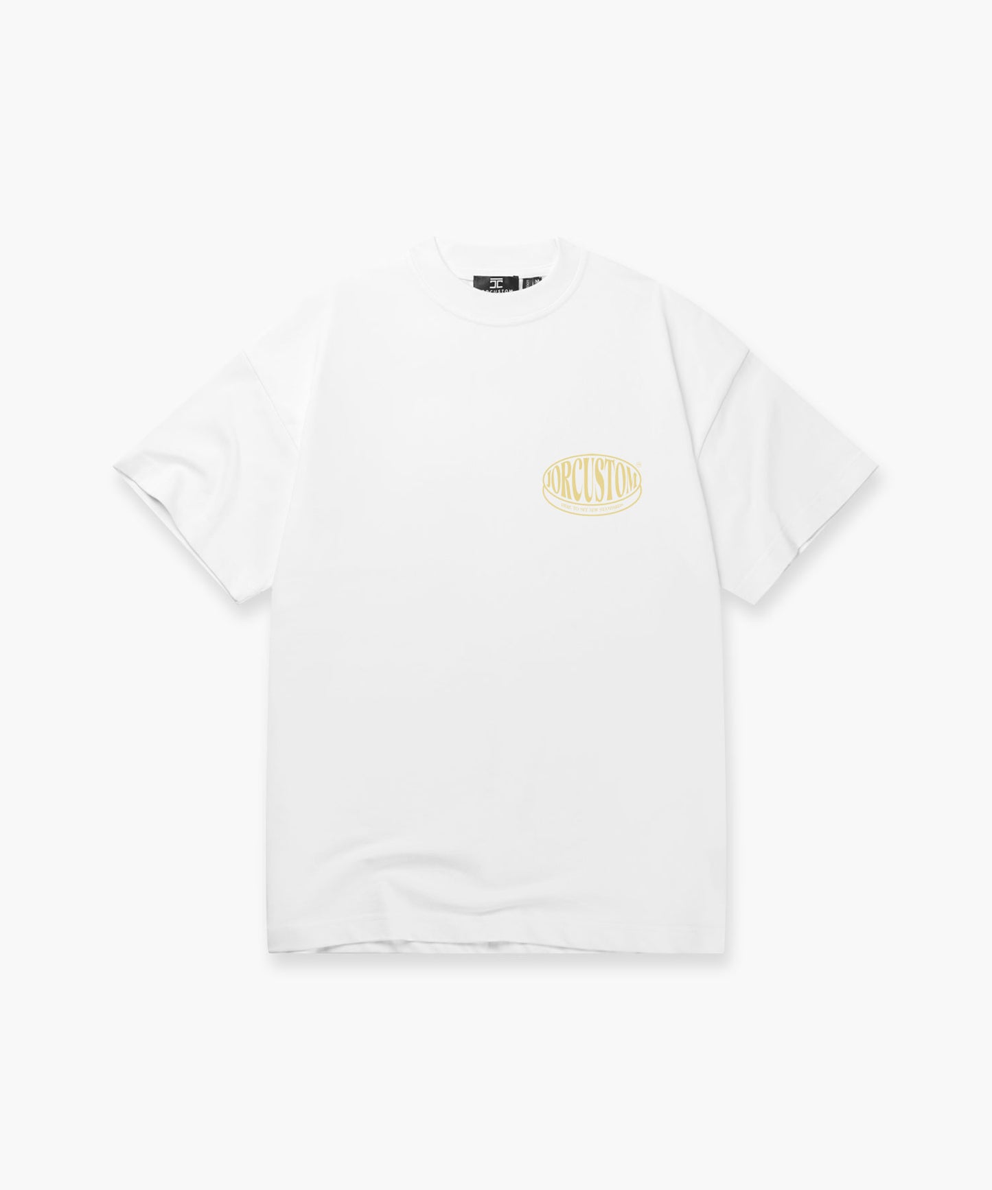 Stretched Loose Fit T-Shirt - White