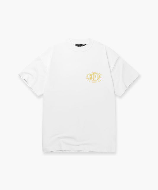 Stretched Loose Fit T-Shirt - White