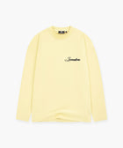 Stitched Longsleeve T-Shirt - VintageYellow