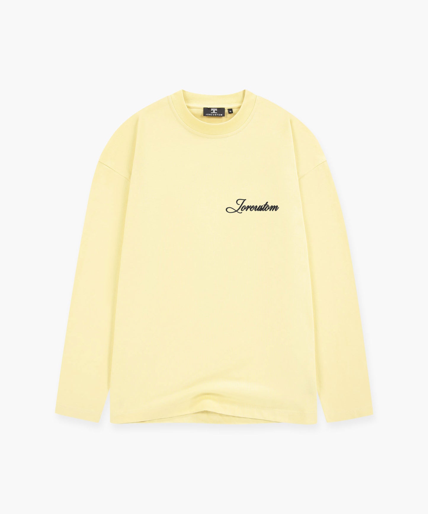 Stitched Longsleeve T-Shirt - VintageYellow