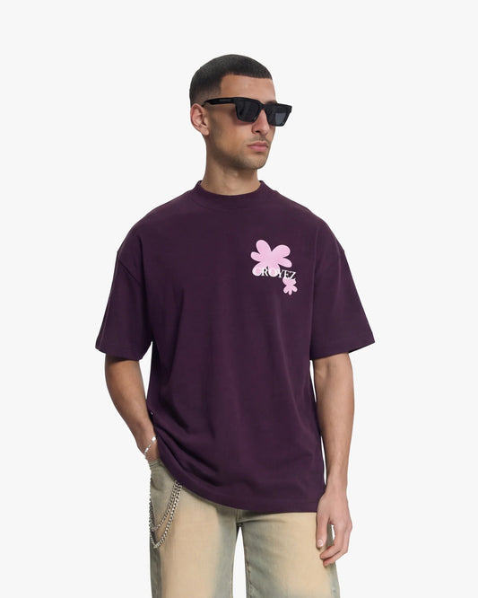 Croyez Botanique T-Shirt - Burgundy
