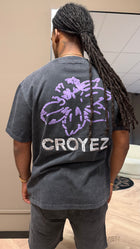 Croyez Gardener T-Shirt Acid Wash