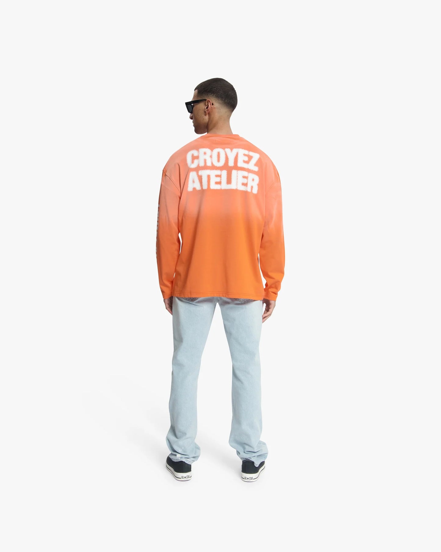 Croyez Sprayed Atelier Longsleeve - Orange