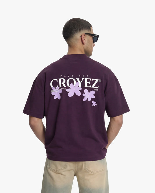 Croyez Botanique T-Shirt - Burgundy