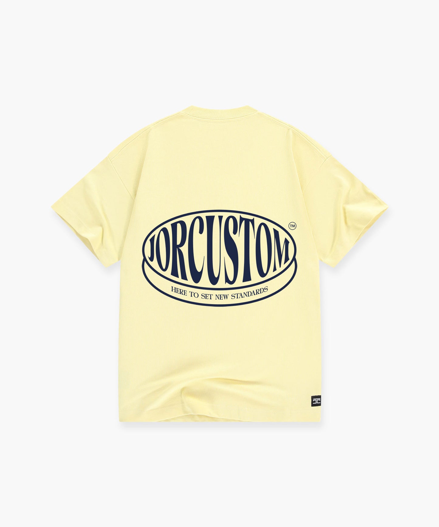 Stretched Loose Fit T-Shirt - VintageYellow