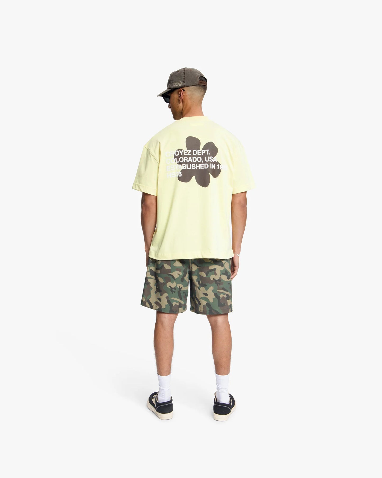 Croyez Silhouette T-Shirt - Butter Yellow