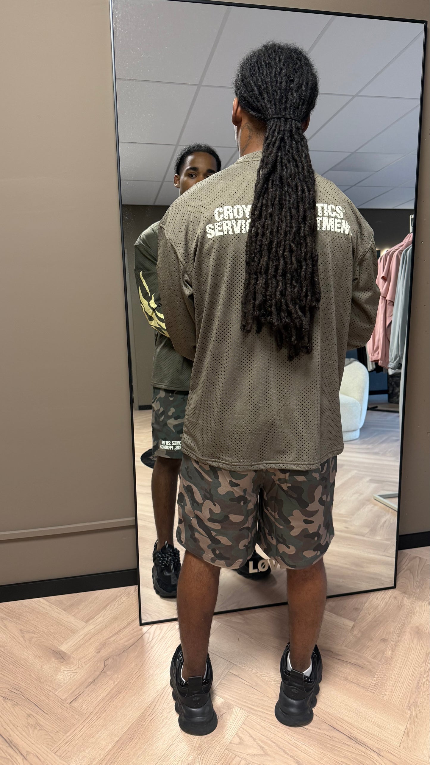 Croyez Service Dept Longsleeve - Washed Brown