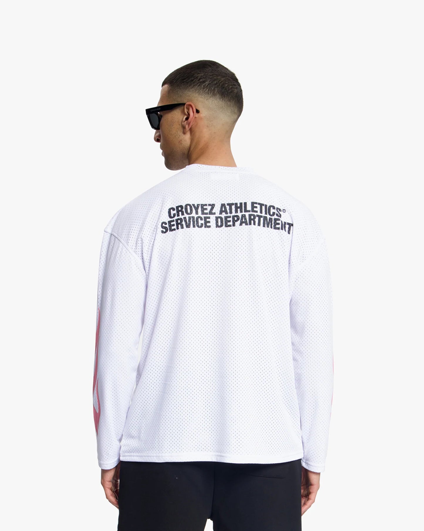 Croyez Service Dept Longsleeve - White