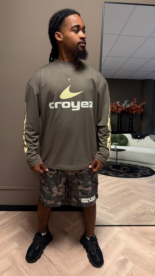 Croyez Service Dept Longsleeve - Washed Brown