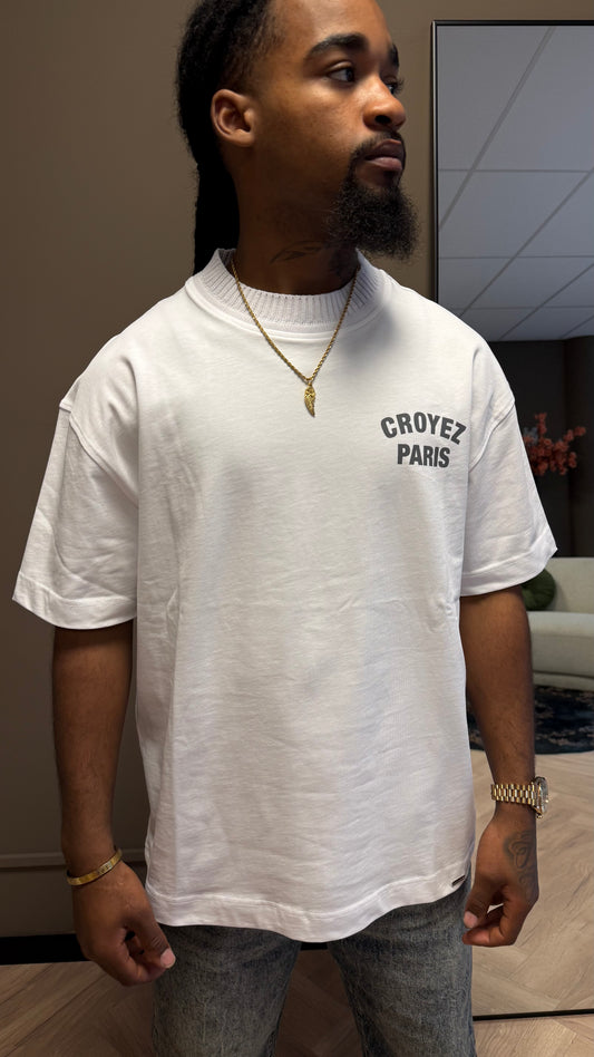 Croyez Paris knit T-Shirt White