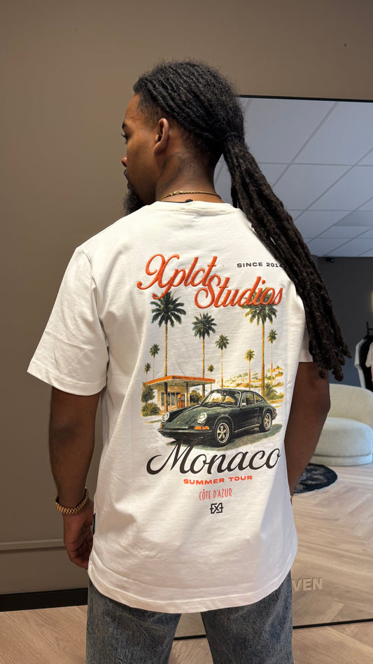 XPLCTStudios Monaco tee white