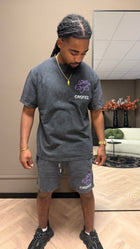 Croyez Gardener Shorts Acid Wash
