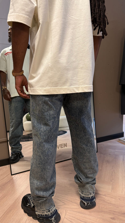Croyez CD1 Stepped HEM Jeans Light Blue