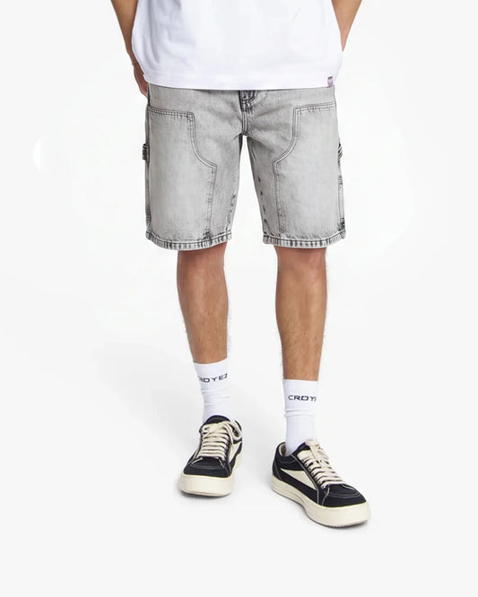 croyez CD2 Carpenter Shorts Light Grey