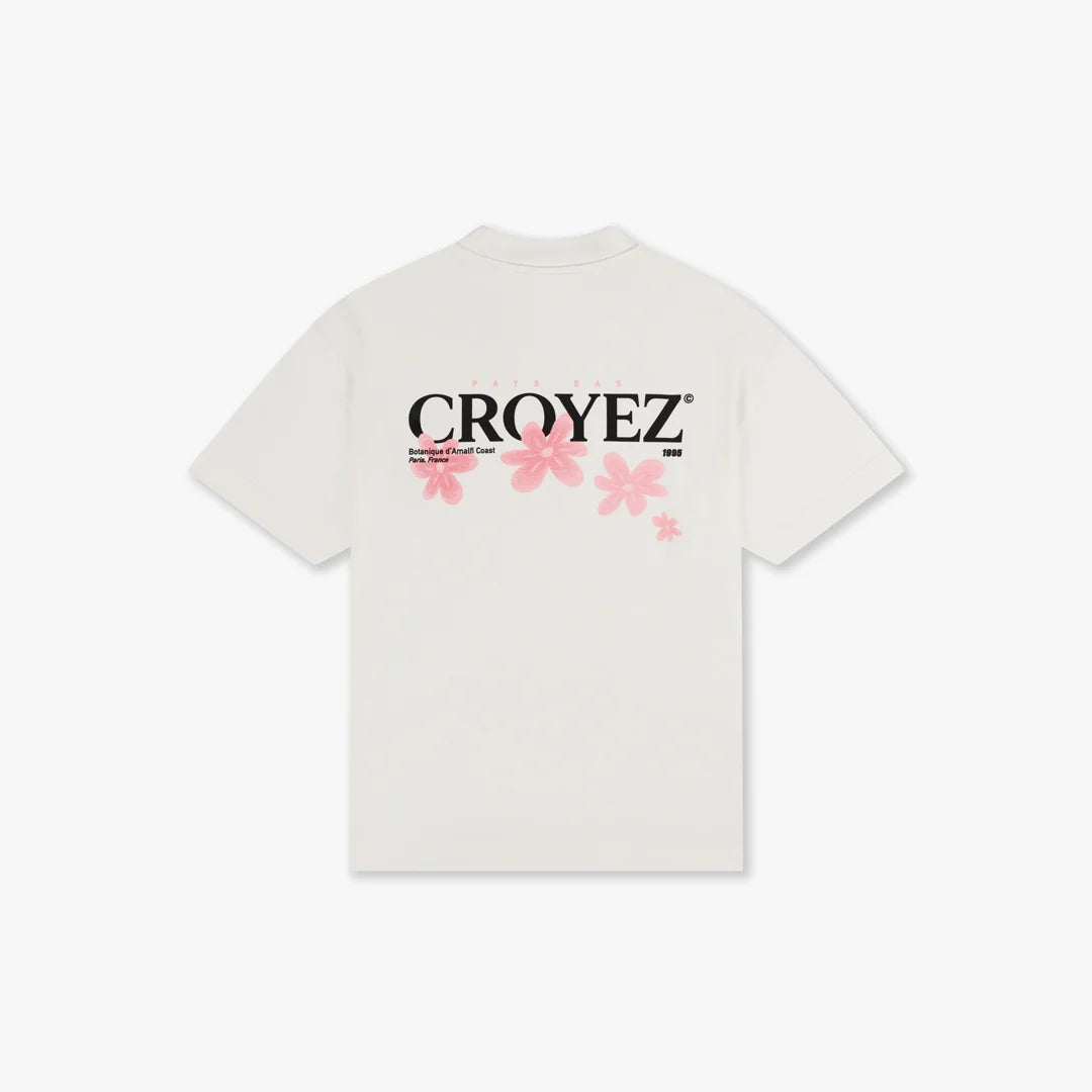 Croyez Botanique T-Shirt Off-White/Pink