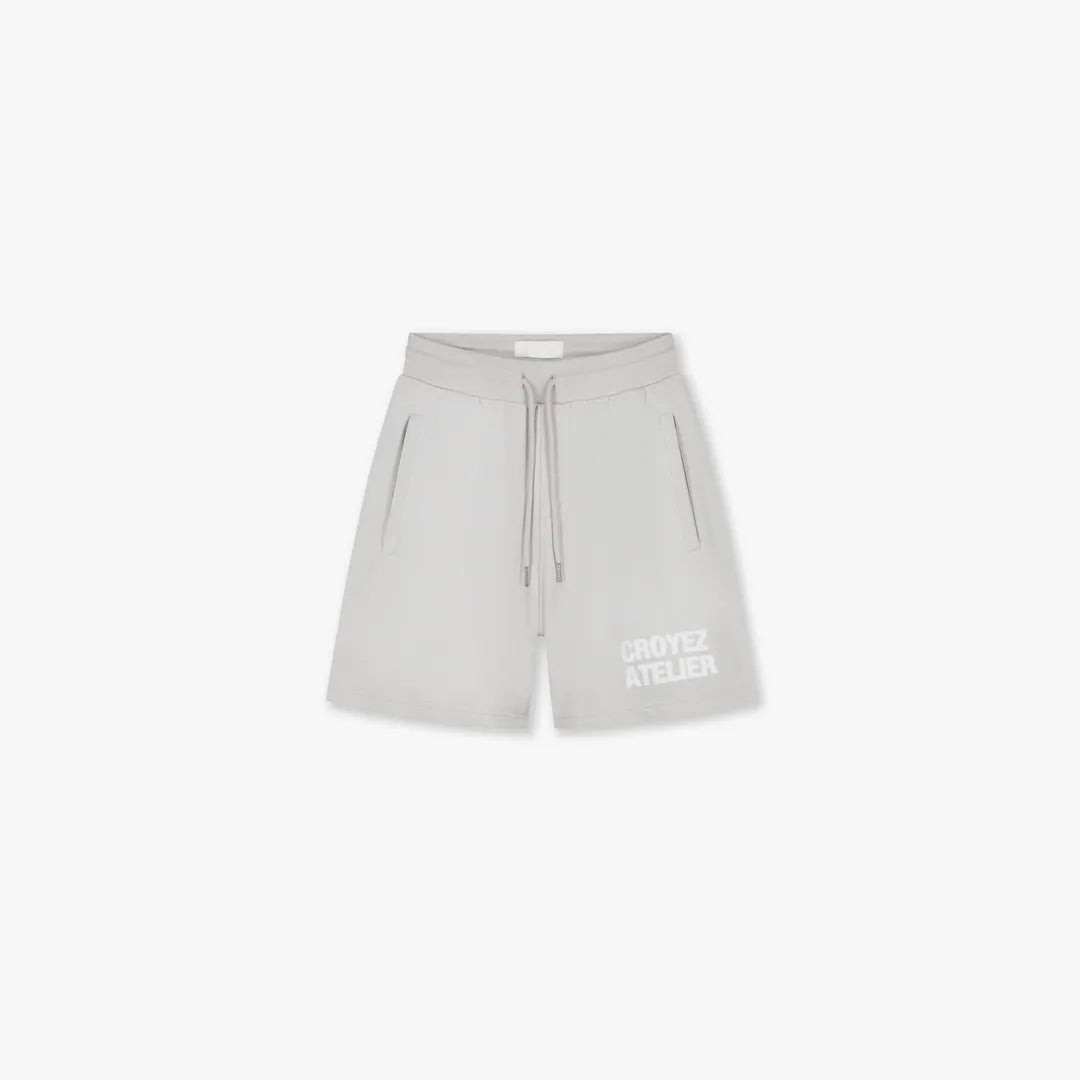 Croyez Sprayed Atelier Shorts - Light Grey