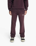 Croyez Studio Faded Straight Leg Sweatpants Raisin Red