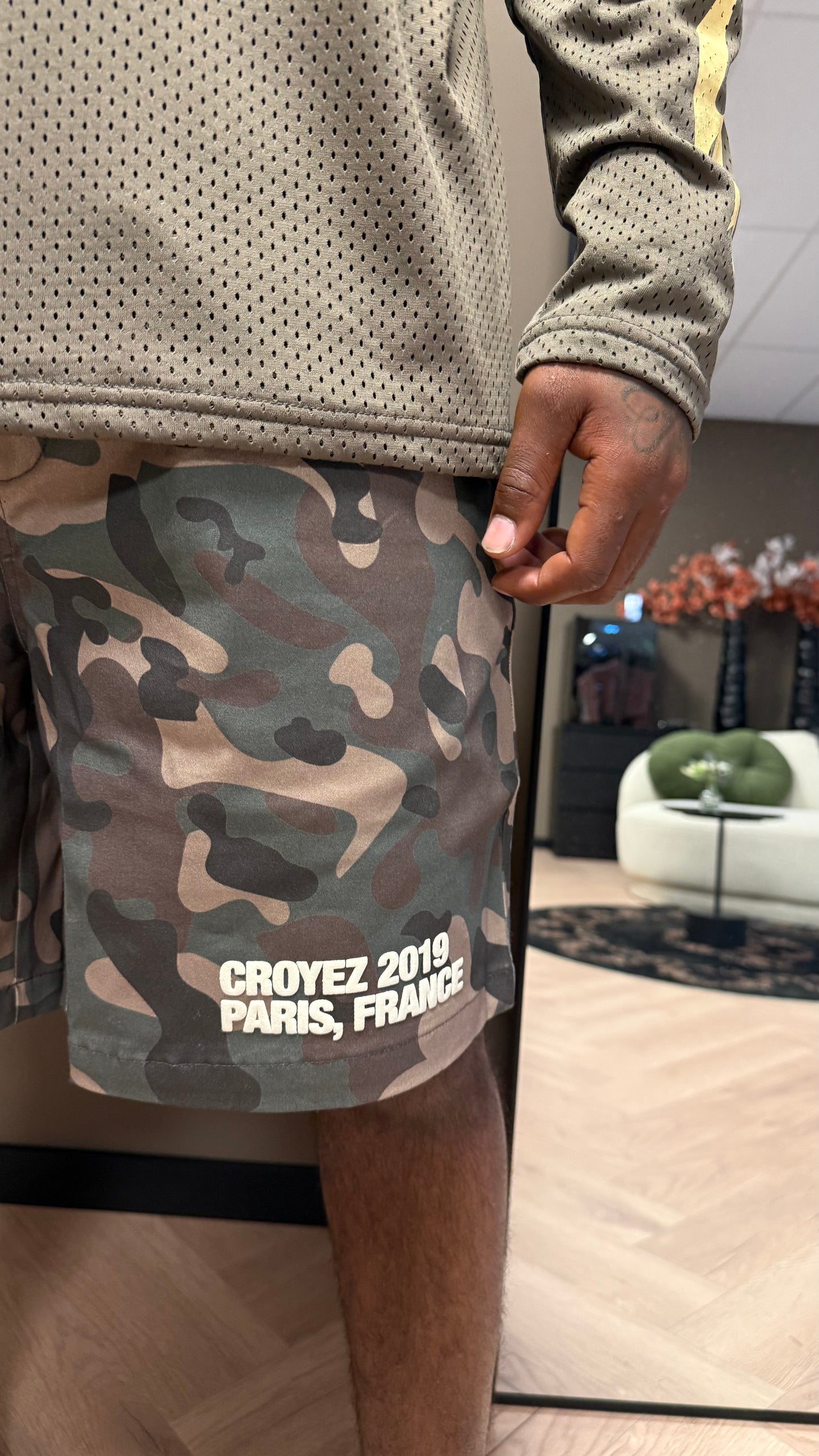 Croyez Relaxed Camo Shorts - Camo