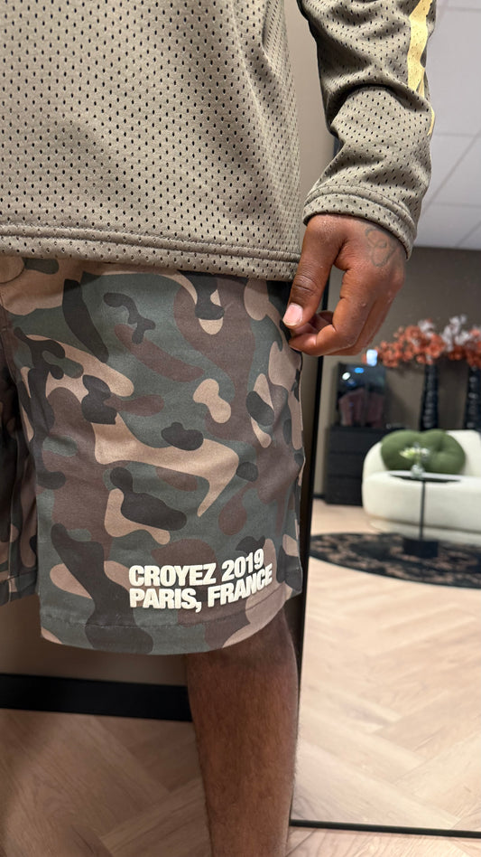 Croyez Relaxed Camo Shorts - Camo