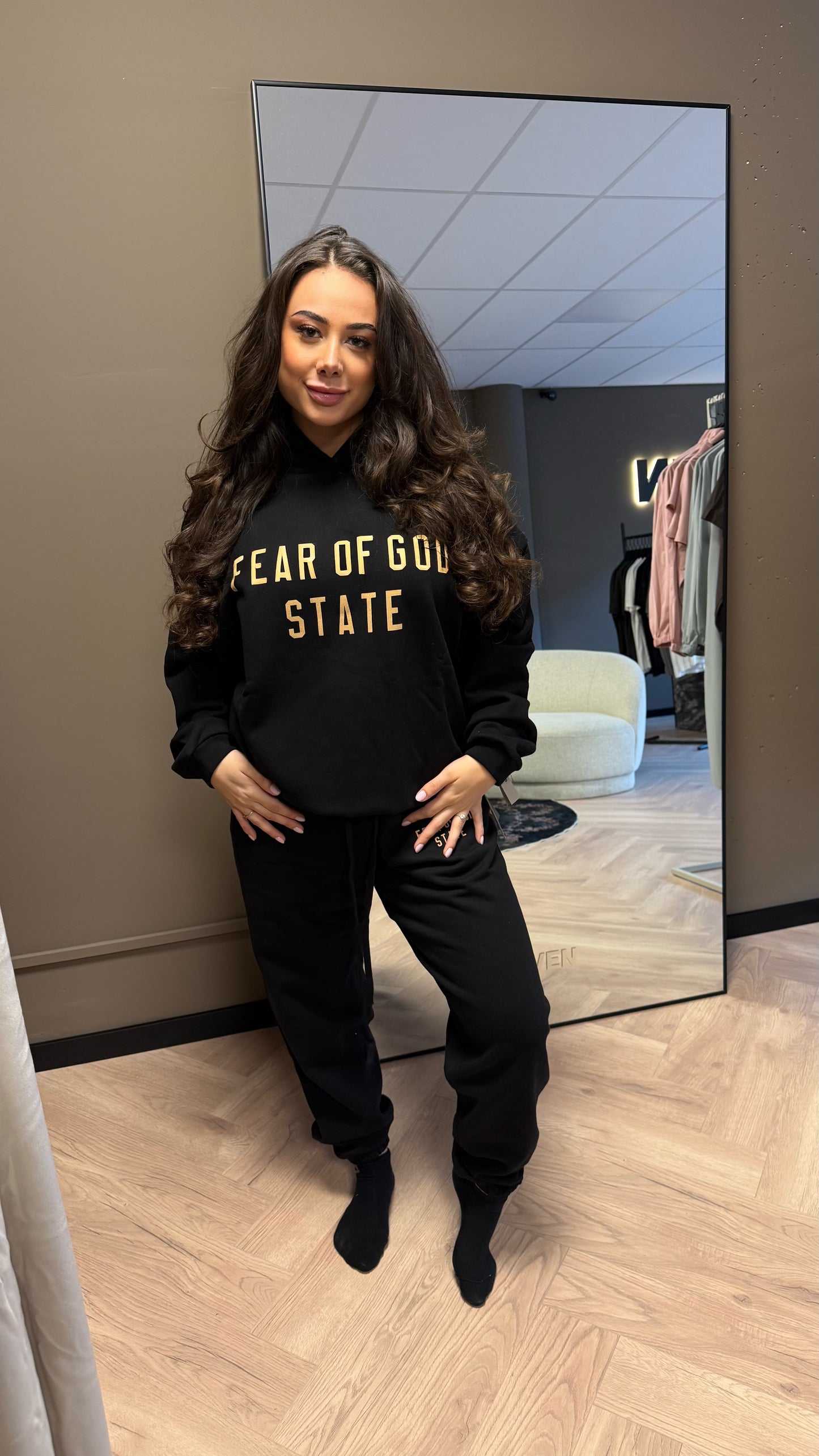 Essentials State Black Pants