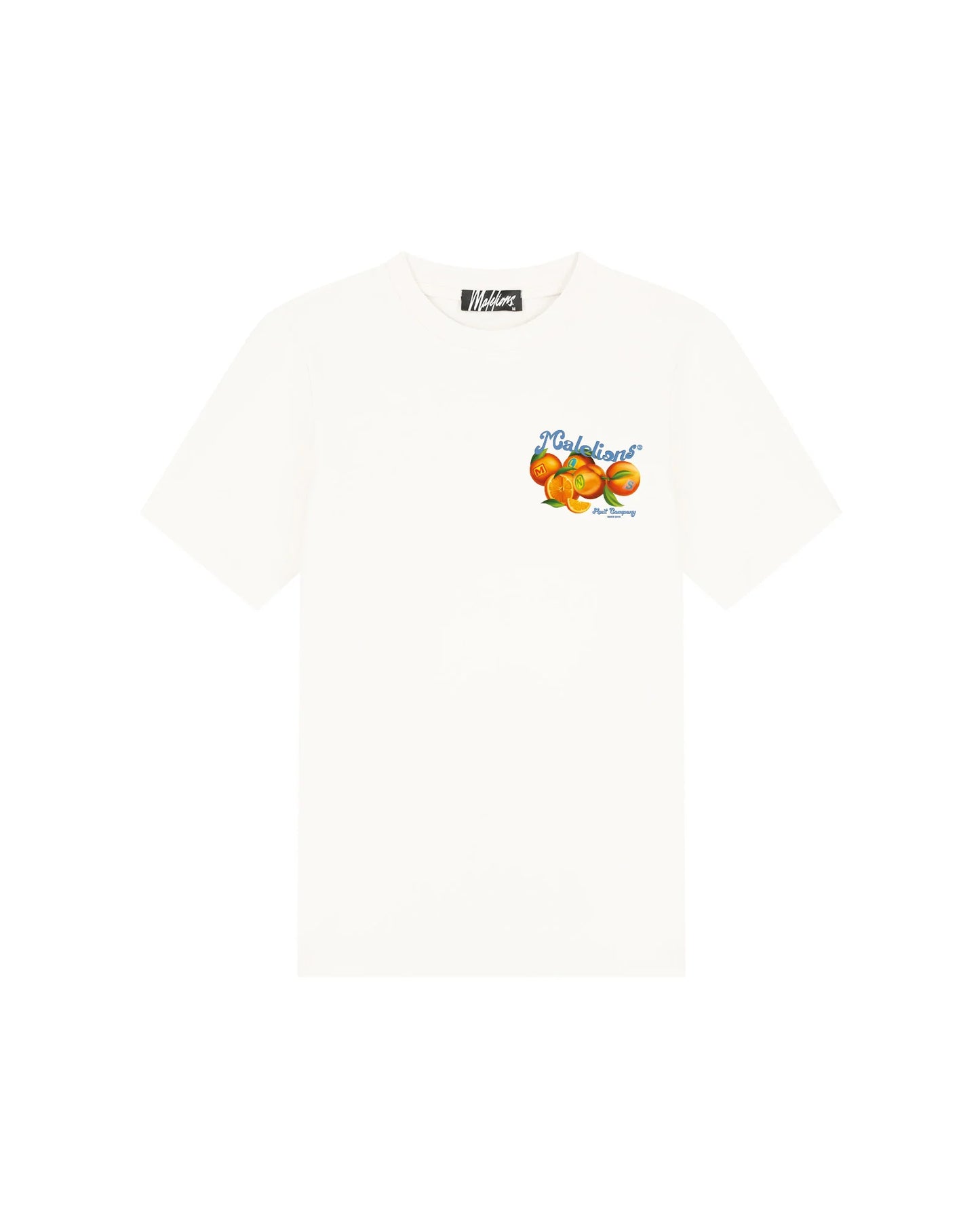 Malelions Men Fruit Company T-Shirt - Off-White