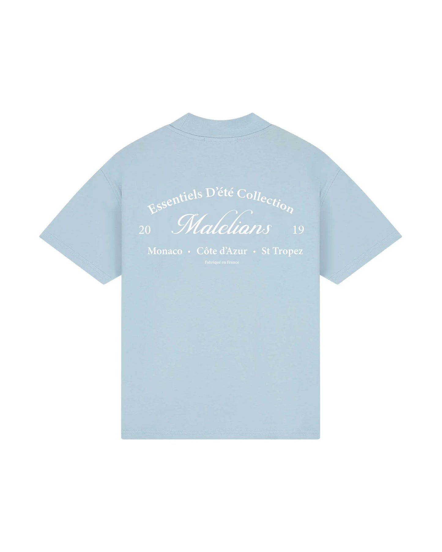 Malelions Men Marina T-Shirt - Vista Blue