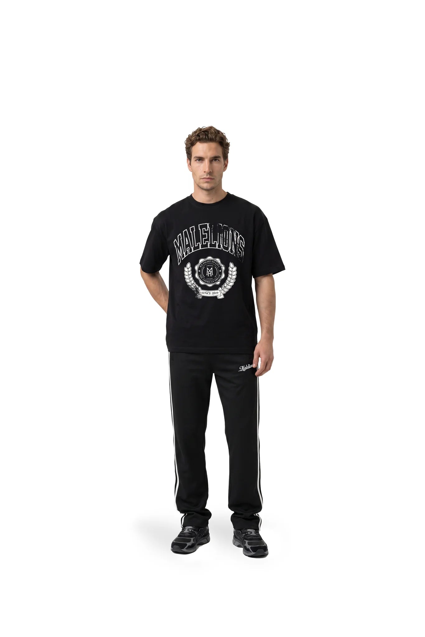 Malelions Men Community T-Shirt Black