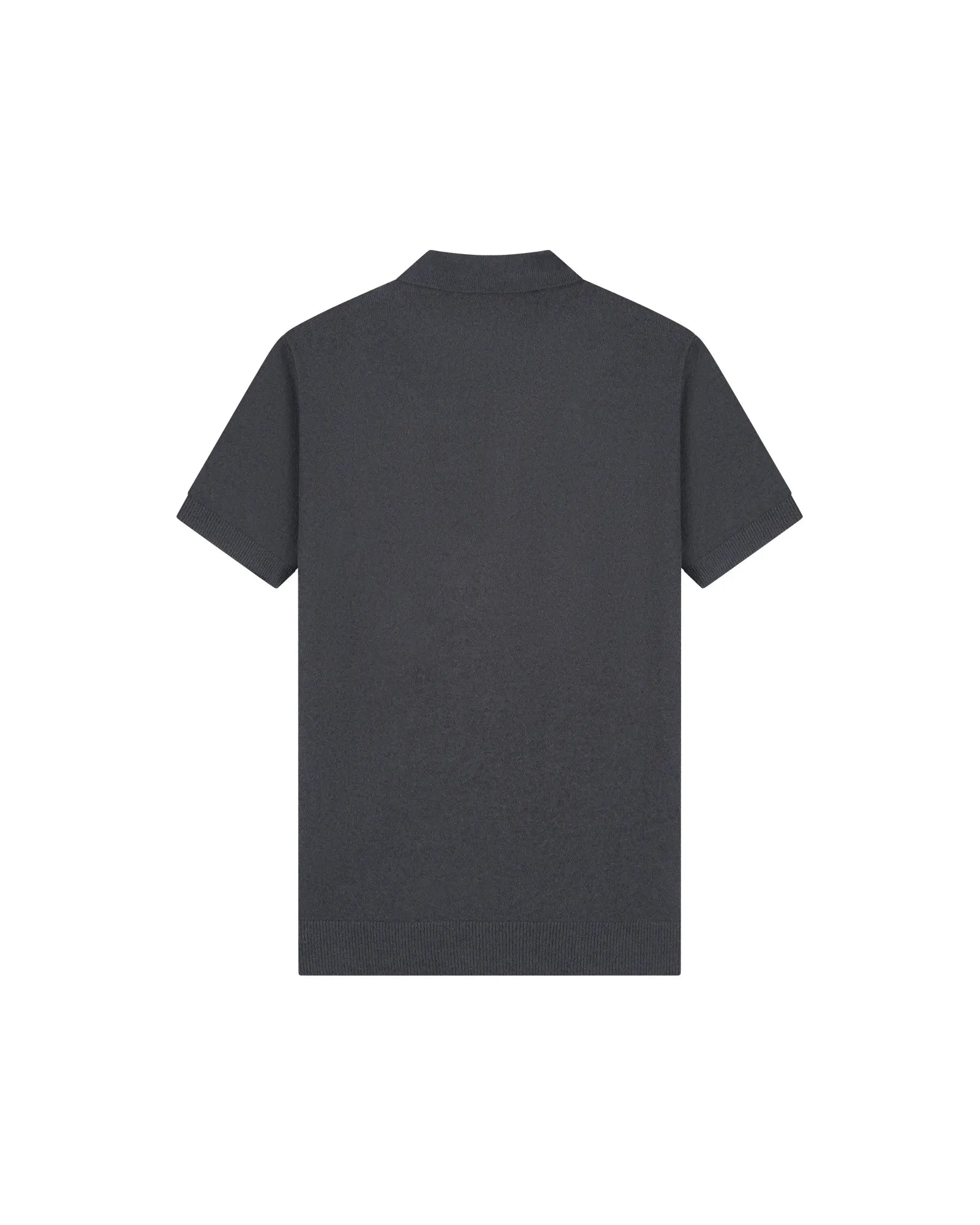 Malelions Men Bouclé Polo - Antra Grey
